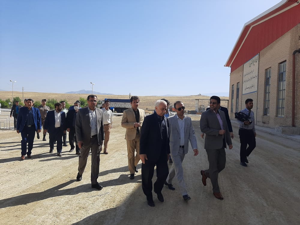 گزارش تصویری بازدید مسولان قضایی شهرستان کهگیلویه از کارخانه آجر دهدشت